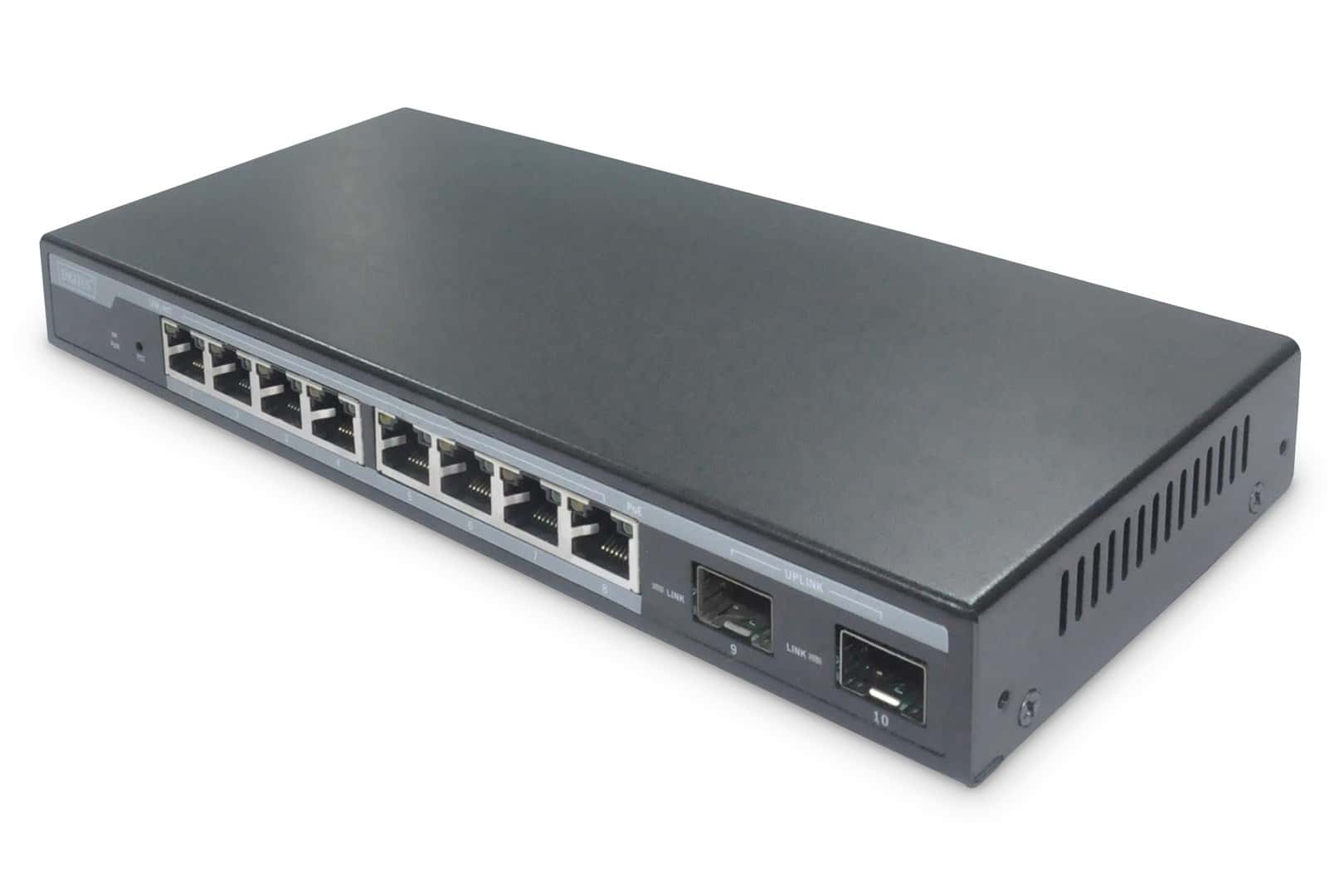 Switch L2 Managed - 8-Port Gigabit PoE + 2 SFP - Reliability and performance in your network
