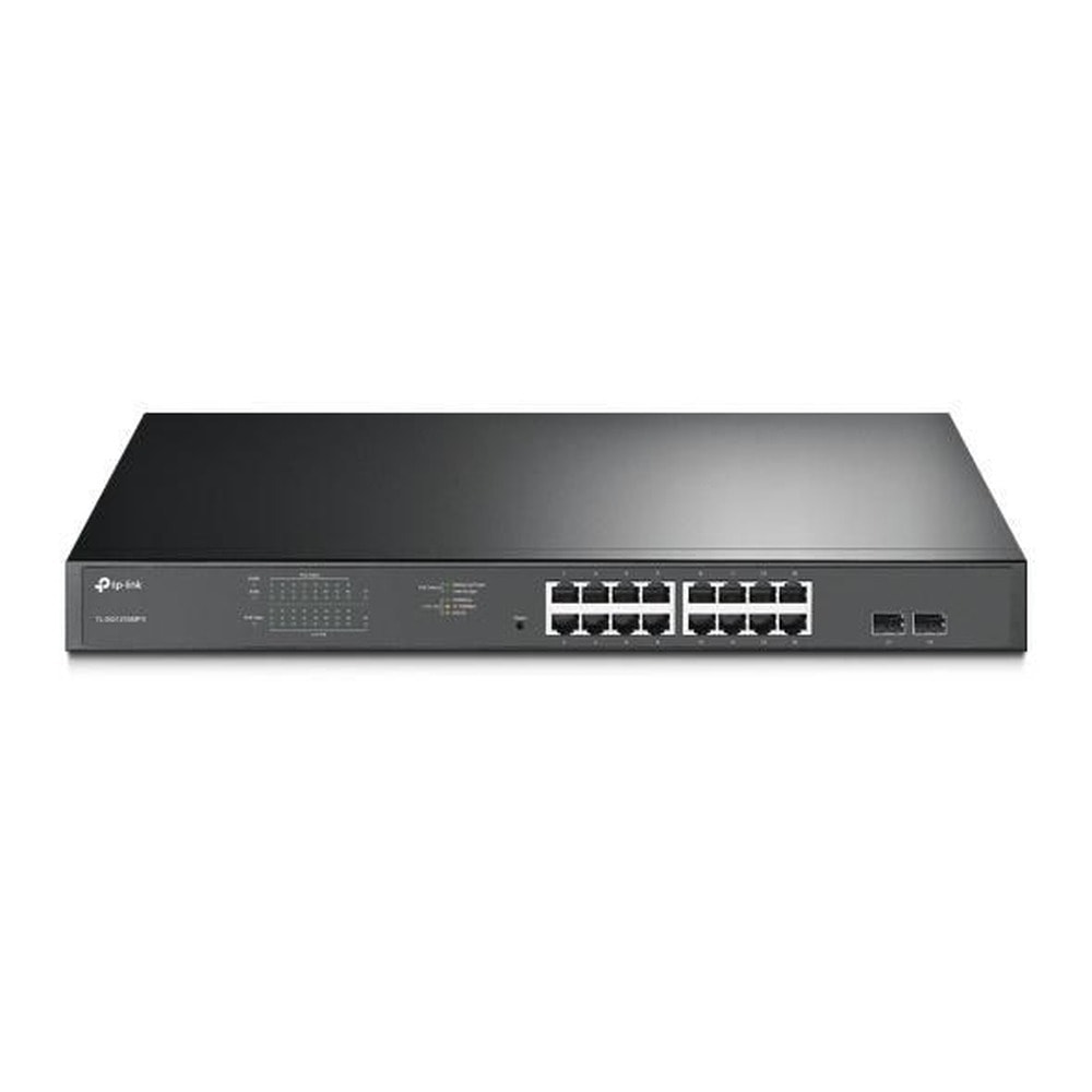 TP-LINK TL-SG1218MPE - 16-Port Gigabit PoE Switch with 2 SFP Ports