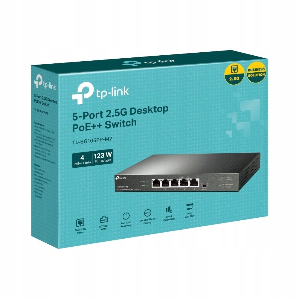 Switch TP-Link TL-SG105PP-M2