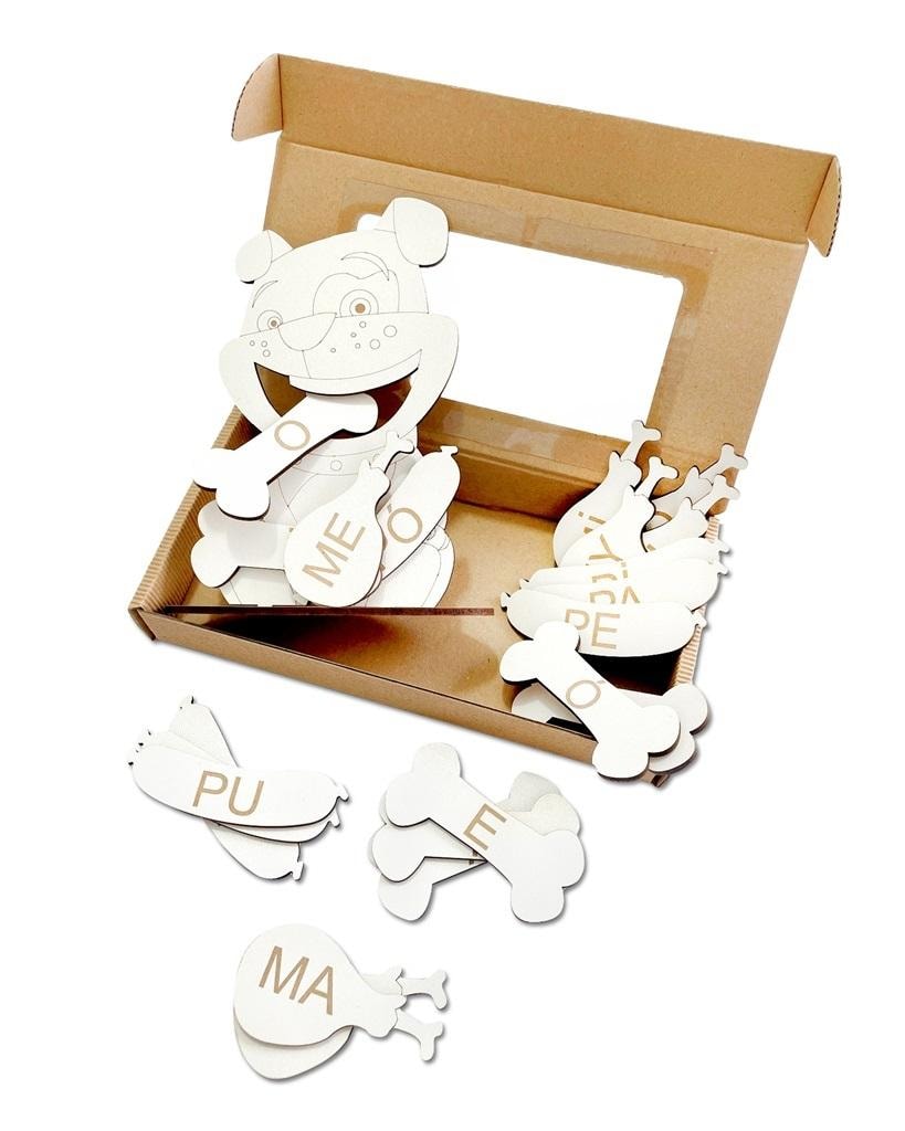 Syllable Animals - Syllable Dog - Educational reading learning set