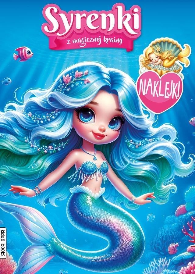 Kiddo Books Mermaids from the Magic Land - Coloring book for children