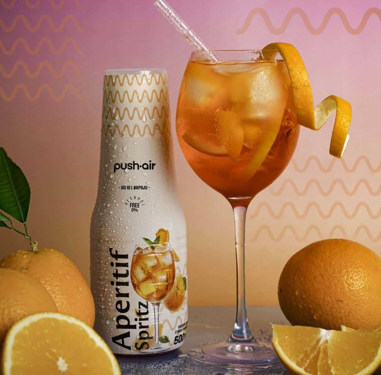 Dafi Aperitif Orange Syrup 500 ml - Italian refreshment for your home