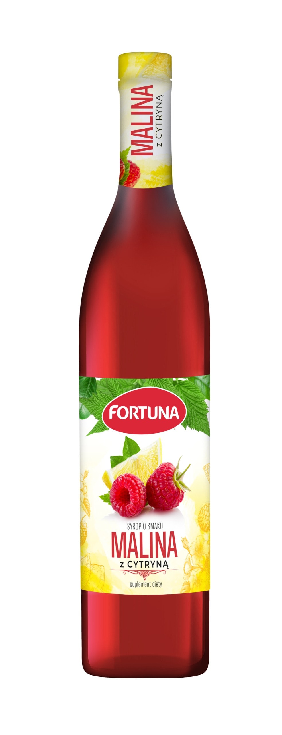 Fortuna Raspberry-Lemon Syrup 440ml - Refreshing addition to drinks