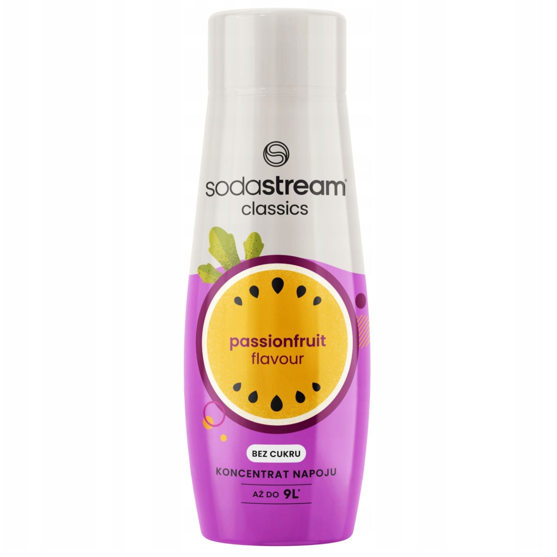 SodaStream Passion Fruit Zero Syrup - tropical refreshment without sugar