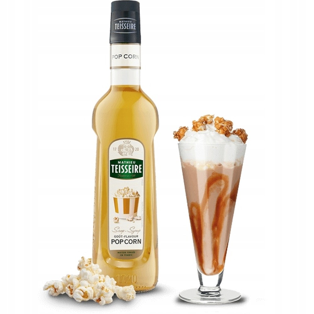 Teisseire Syrup Popcorn - bring the taste of cinema home