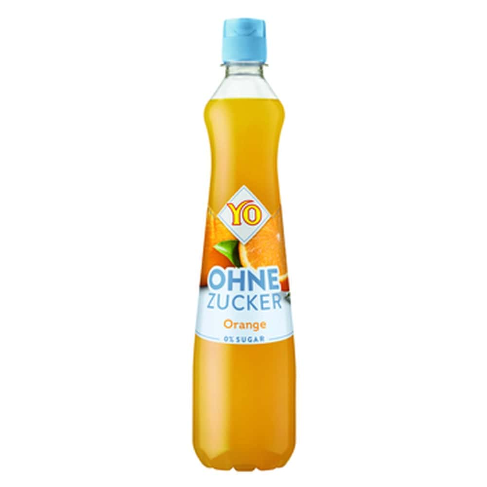 Yo Orange Syrup Zero - Refreshing taste without sugar
