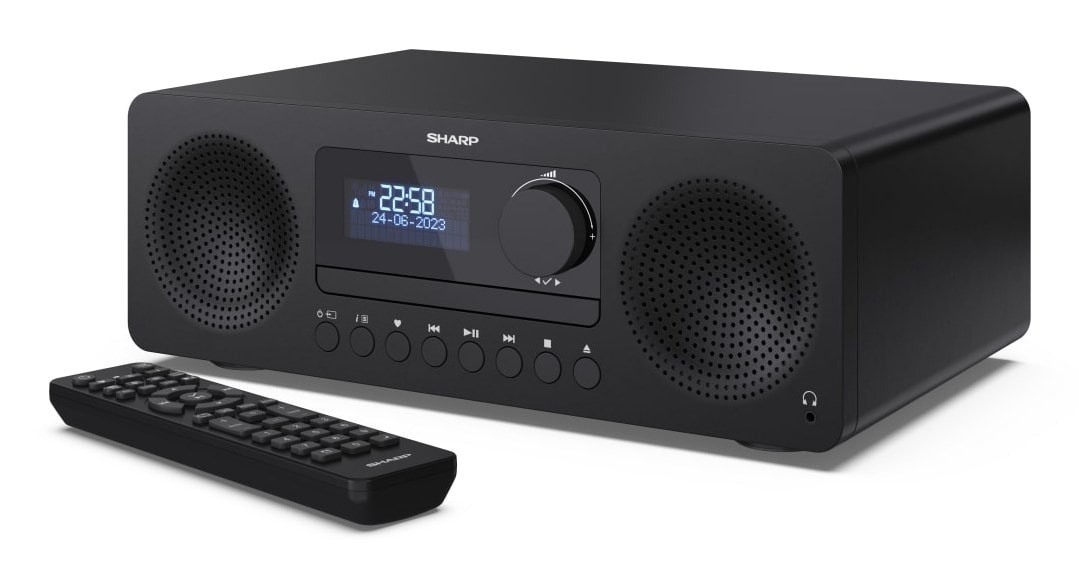 Sharp TOKYO DAB+ All-in-One XL-B720D(BK) Hi-Fi System - Perfect sound in your home