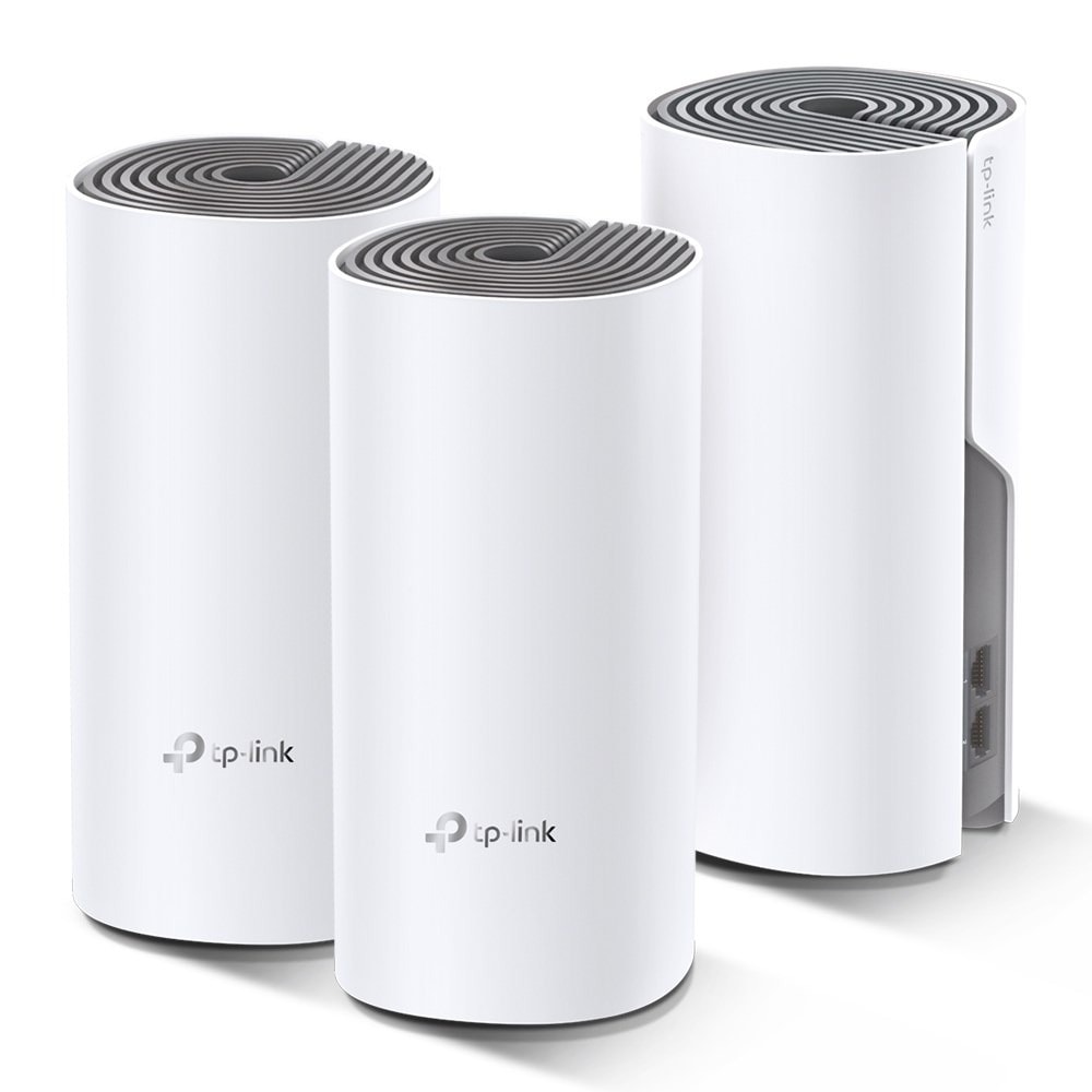 TP-Link Deco E4 - Mesh System (3-Pack) - Stable Wi-Fi throughout the house