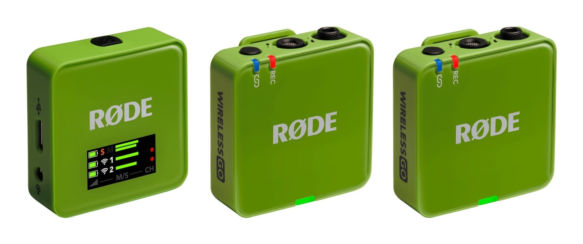RODE Wireless GO III Green - Wireless Microphone System for Professionals