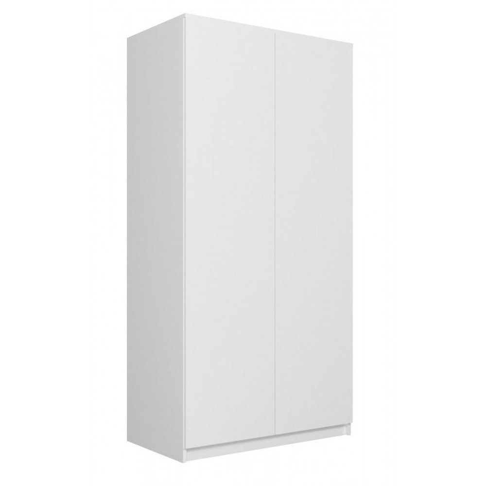 SD-90 Wardrobe - White wardrobe for storing clothes