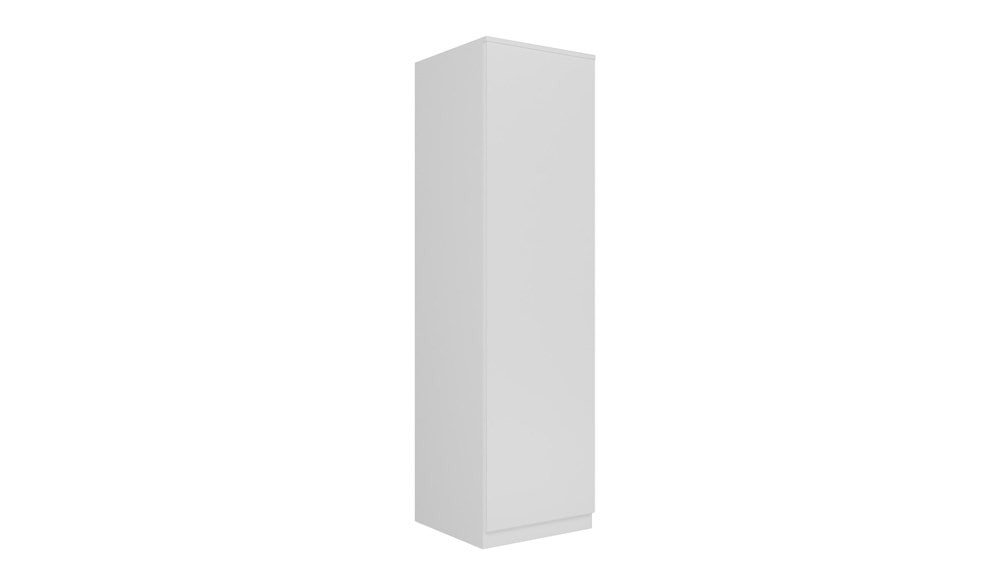 Wardrobe Closet SD-50 - White Matte, ideal for bedroom