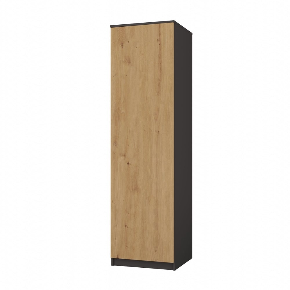 Wardrobe Malwa SD-50 anthracite / artisan oak