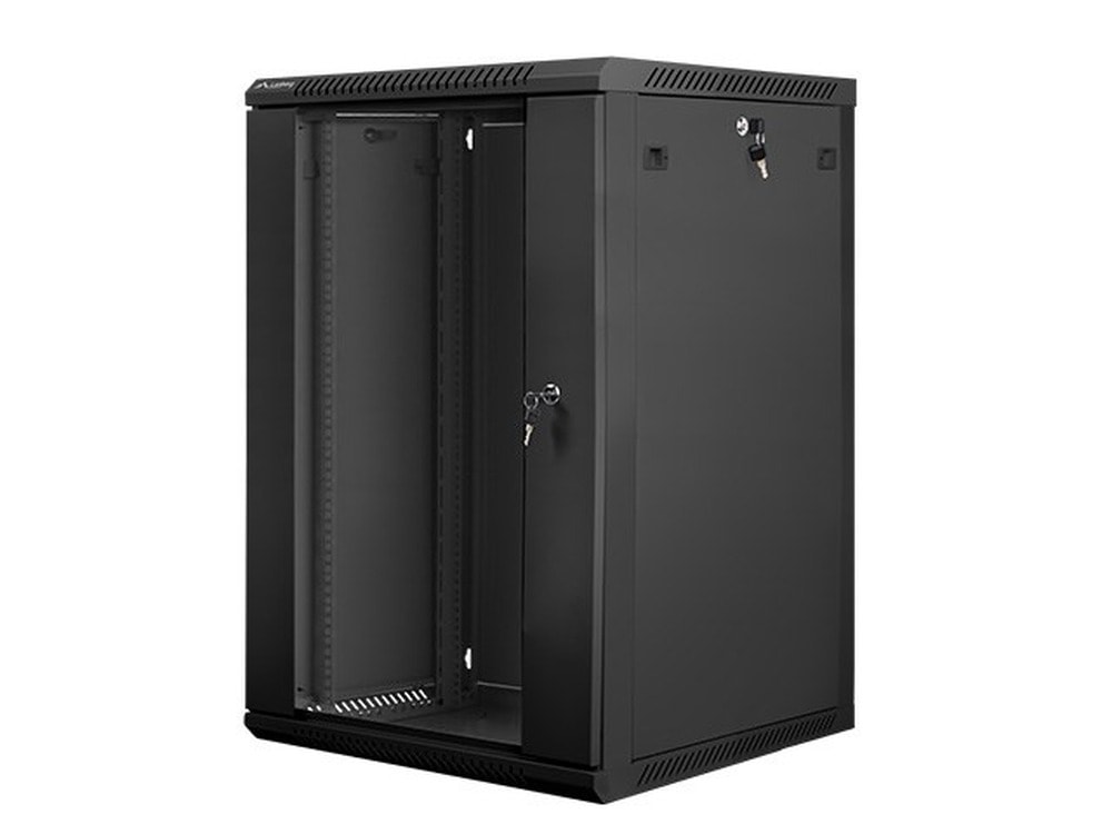 Lanberg Rack Cabinet 18U Wall Mount - Ideal for server rooms