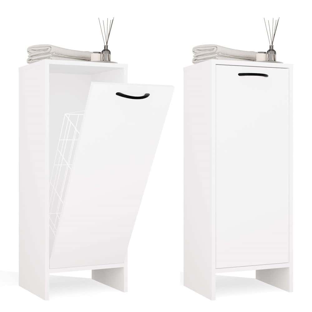 NINA 1K White Bathroom Cabinet - ideal for small bathrooms