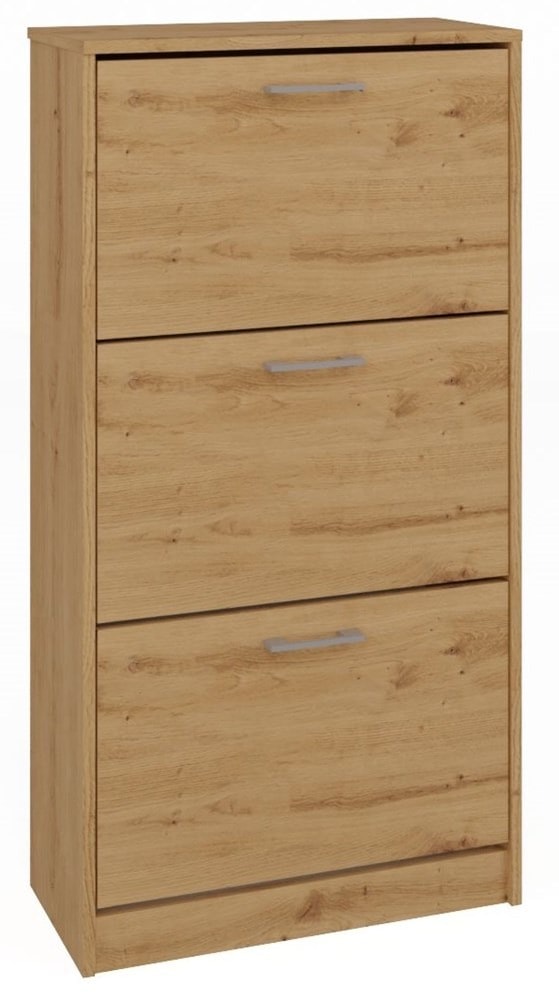 Paula artisan oak shoe cabinet - perfect for your hallway