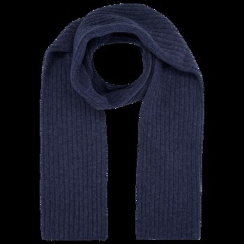 Men's Navy Cashmere Scarf - Elegance and Warmth for Cool Days