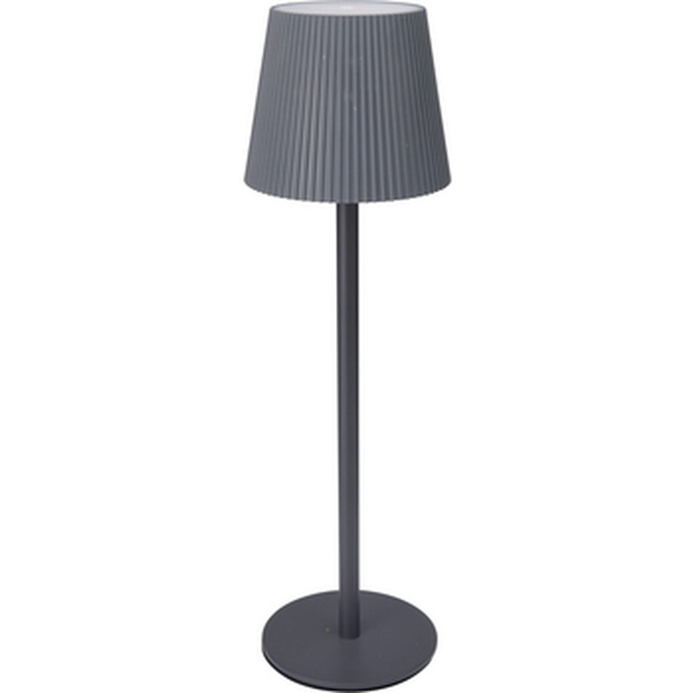 Gray table lamp - ideal for reading and relaxing