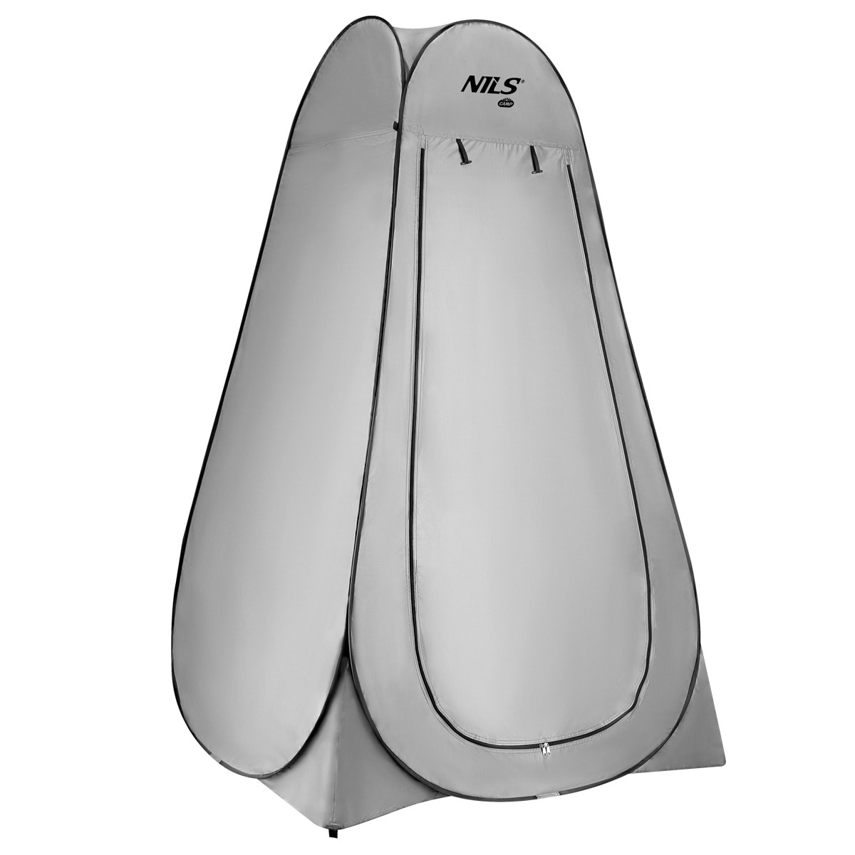 NILS CAMP Grey portable changing room - perfect for beach and camping