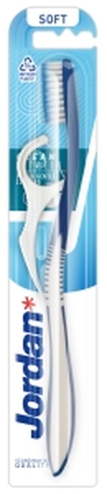 Jordan Between Soft + Floser Toothbrush - for a healthy smile