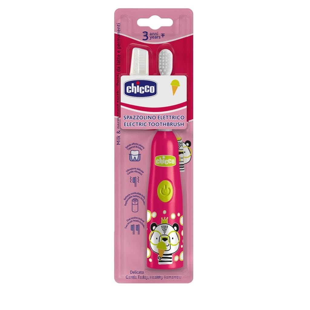 Chicco Panda 3L+ - Electric toothbrush for children