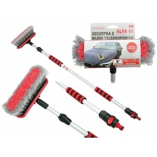 Alfa Alfa III Brush with telescopic handle - ideal for cleaning house and garden