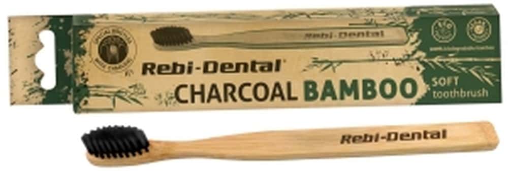 Mattes Body Massage Brush ZM63 Charcoal Bamboo - for smooth skin