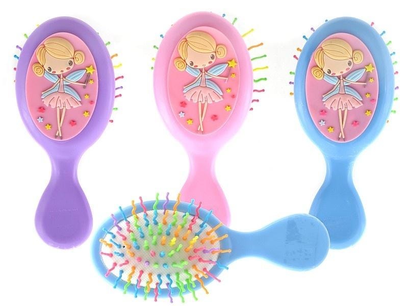 Hairbrush with girl design MIX - perfect for every little princess!