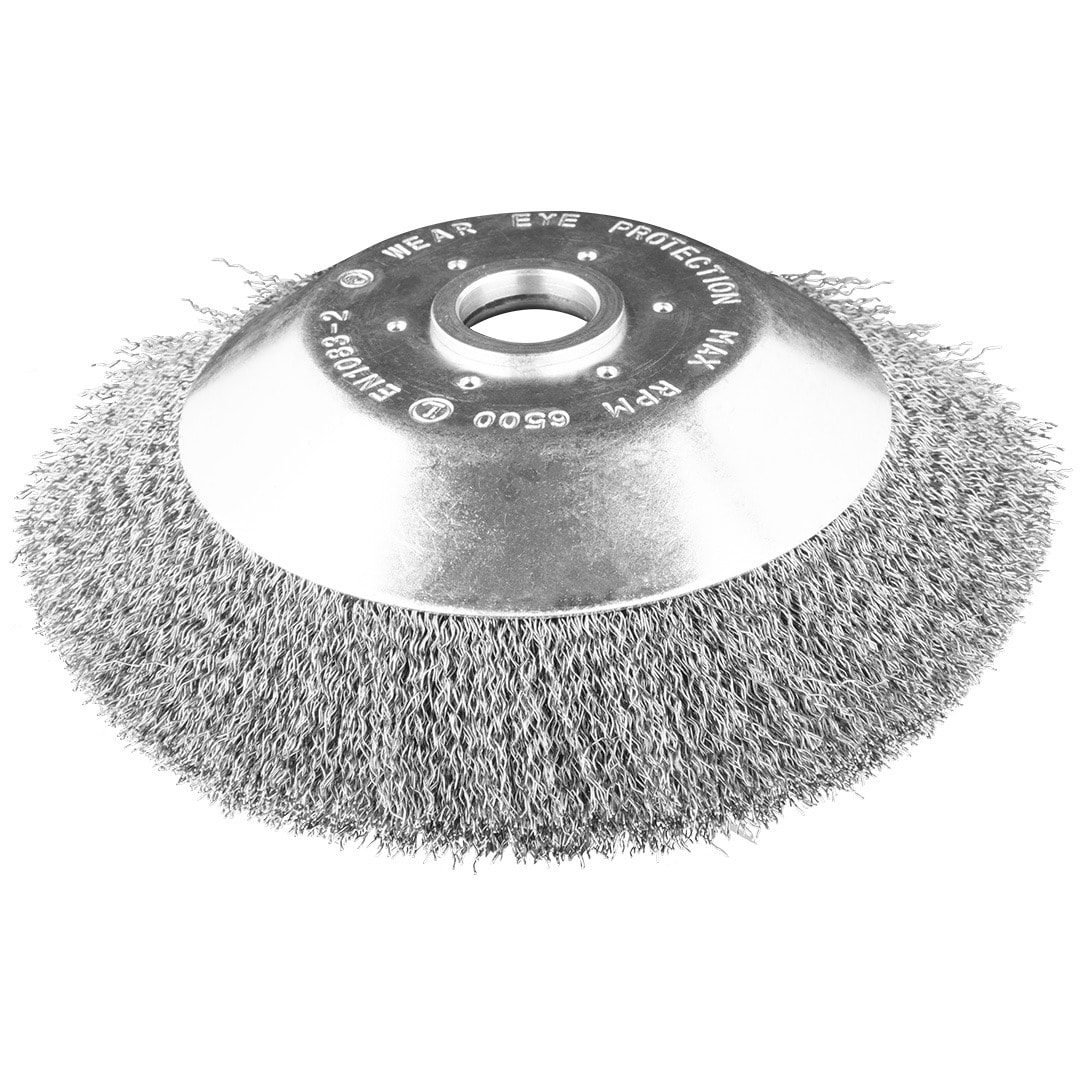 NEO TOOLS Wire brush for brushcutter 200 mm - ideal for cleaning