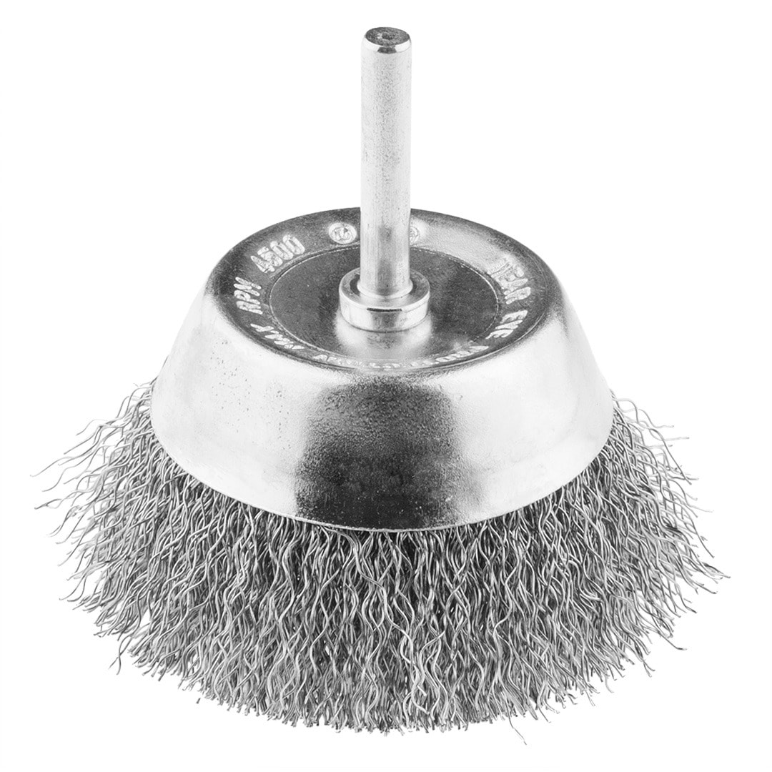 NEO TOOLS Wire brush end 50 mm INOX - ideal for metal cleaning