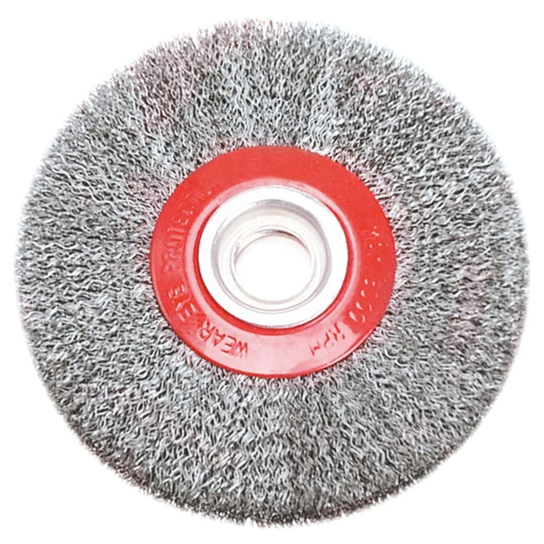 VERTO Wire cup brush 150 x 32 mm - ideal for grinder