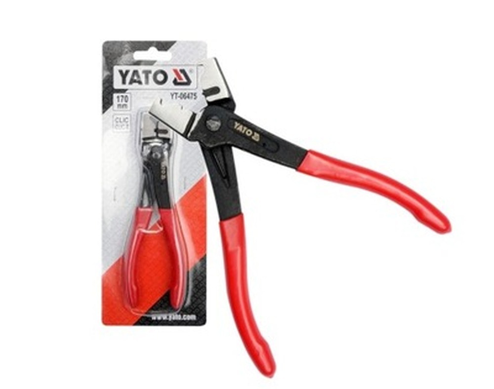 GTC Beast Tools Hose clamp pliers bent 215mm