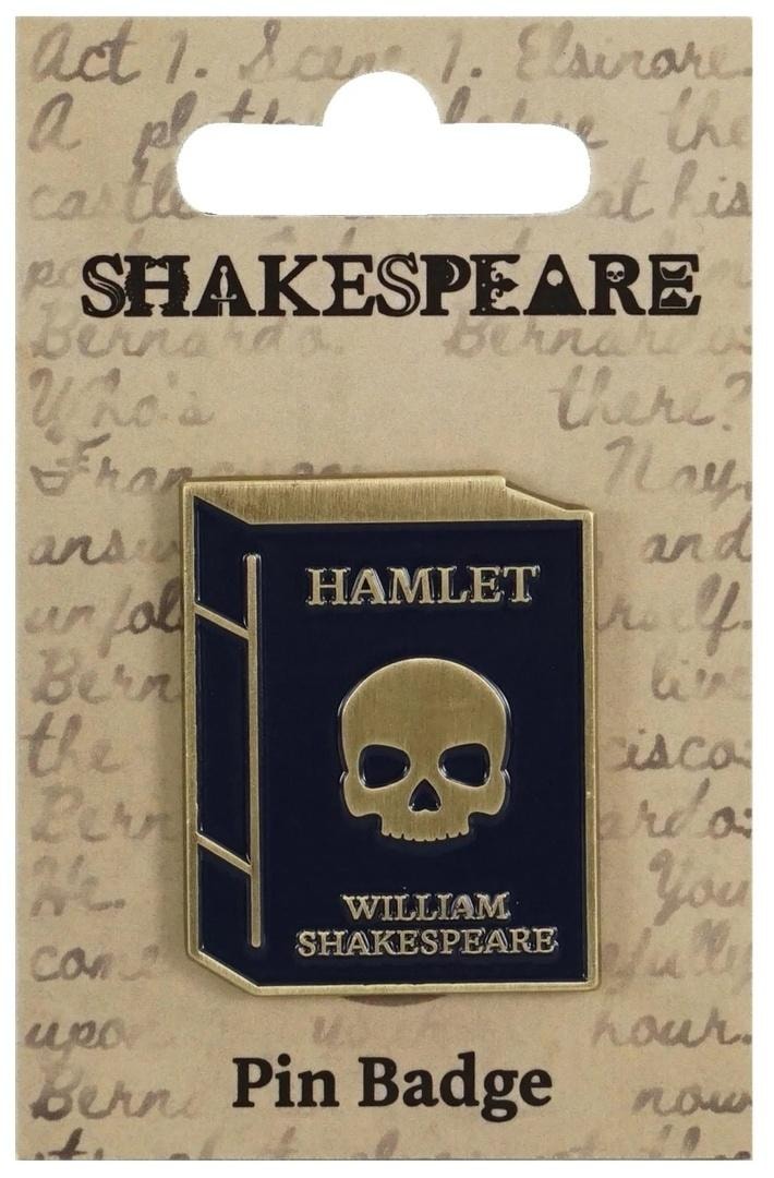 Shakespeare Hamlet - Metal collector's pin