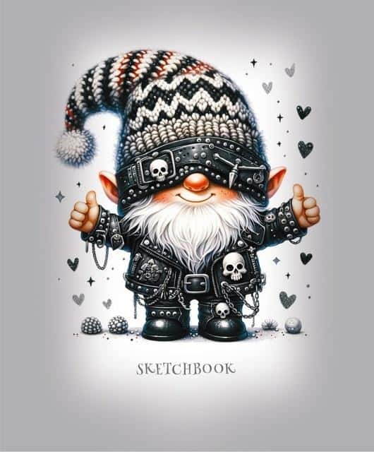 TW Gnom Sketchbook A6 148x105 mm - Perfect for sketching on the go