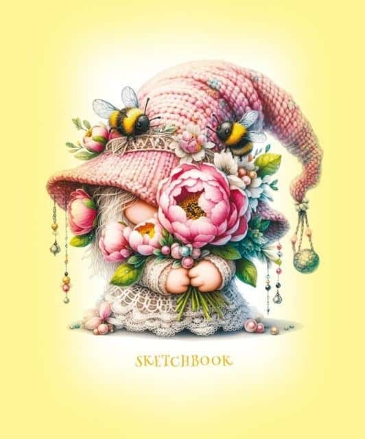 TW Gnom Sketchbook A6 - Yellow companion for every artist