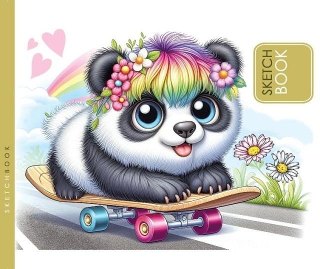 TW Panda Sketchbook - 165x128 mm, perfect for drawing