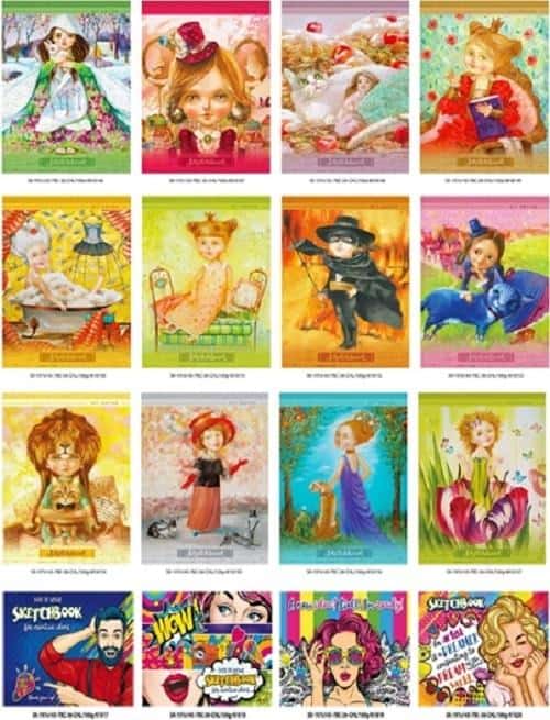 Fresh Sketchbook 197x145 - ideal for sketching and drawing