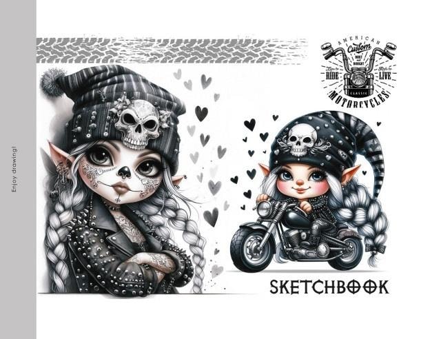 TW Gnomy Sketchbook - perfect for drawing and sketching