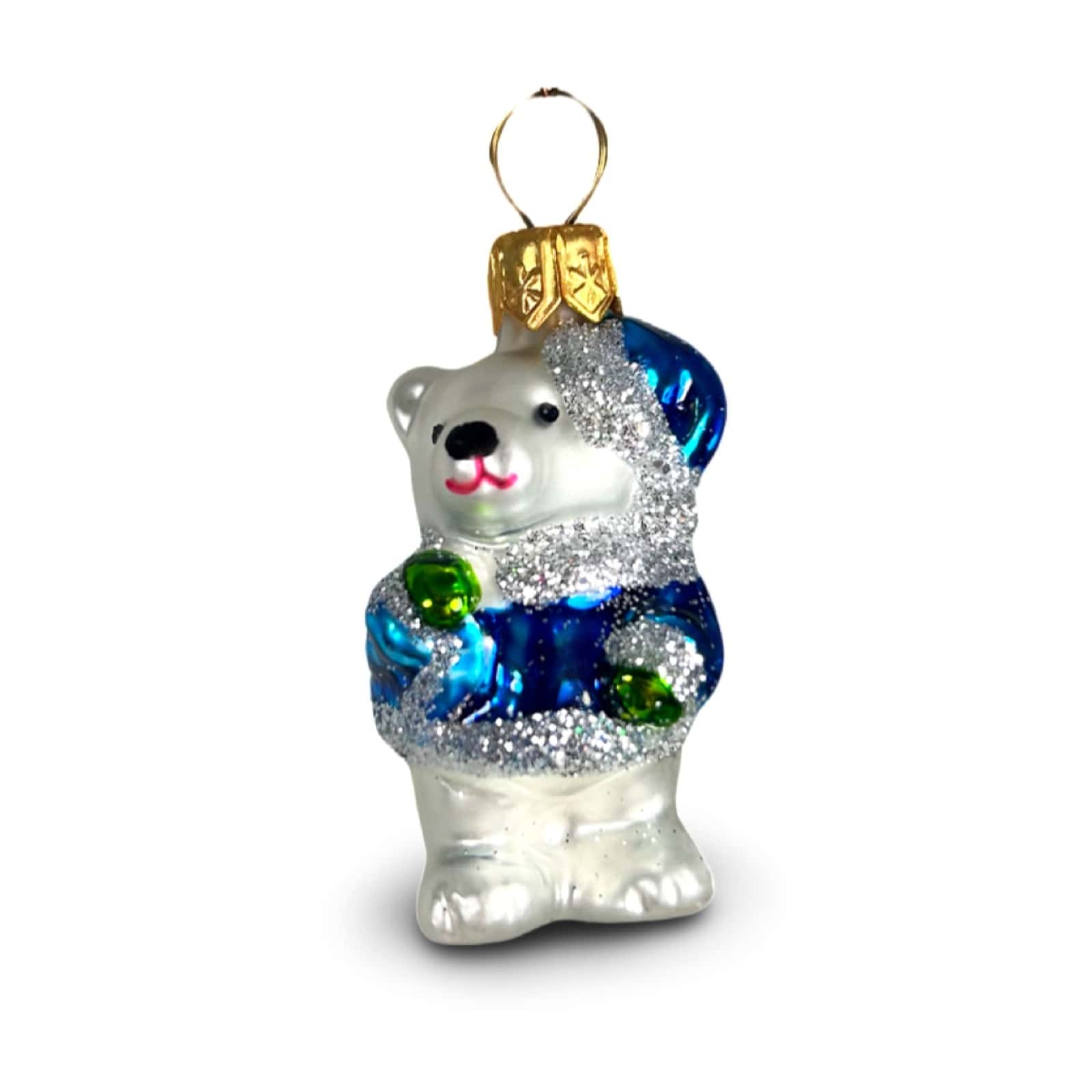 Glass Bauble Figurine - Christmas Decoration