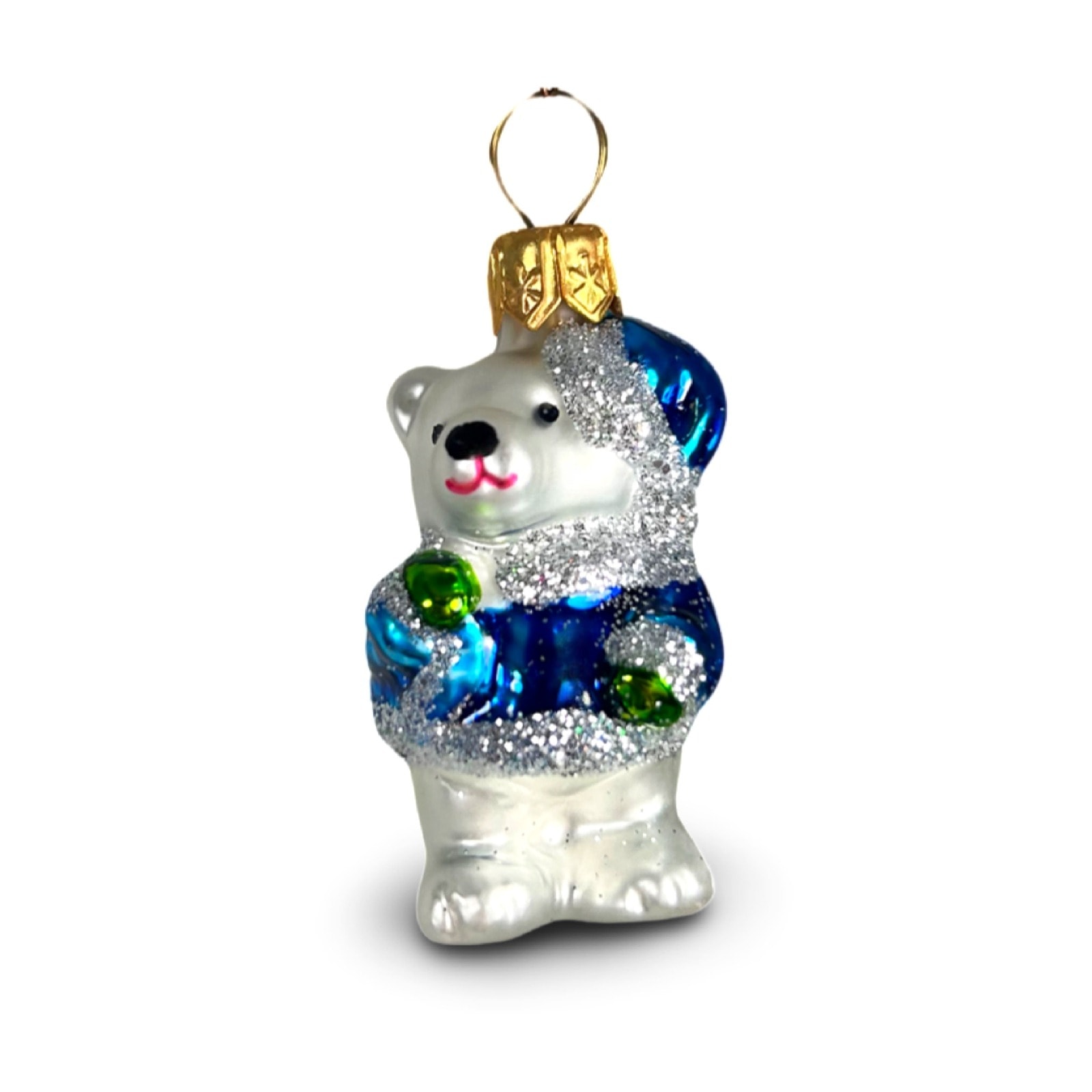 Glass Bauble Figurine - Christmas Decoration