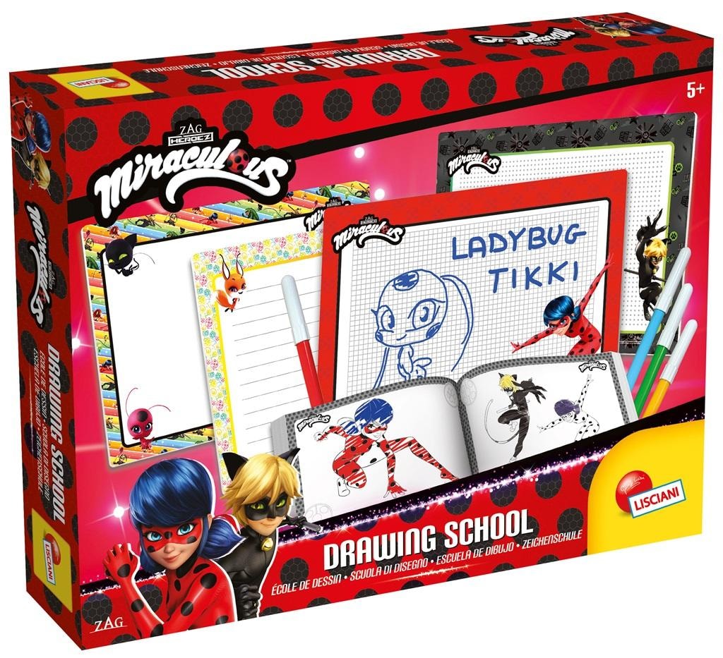 Ladybug Drawing School - Learning set for kids