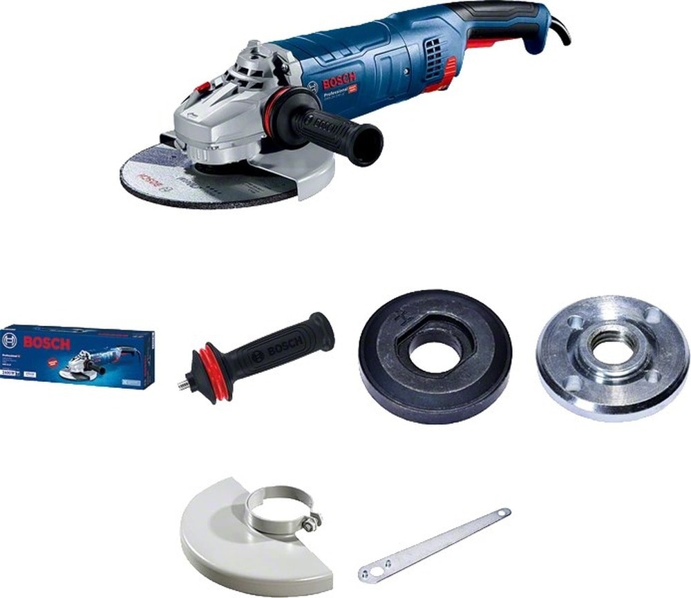 Bosch Professional Angle Grinder 2400W - reliable tool for professionals