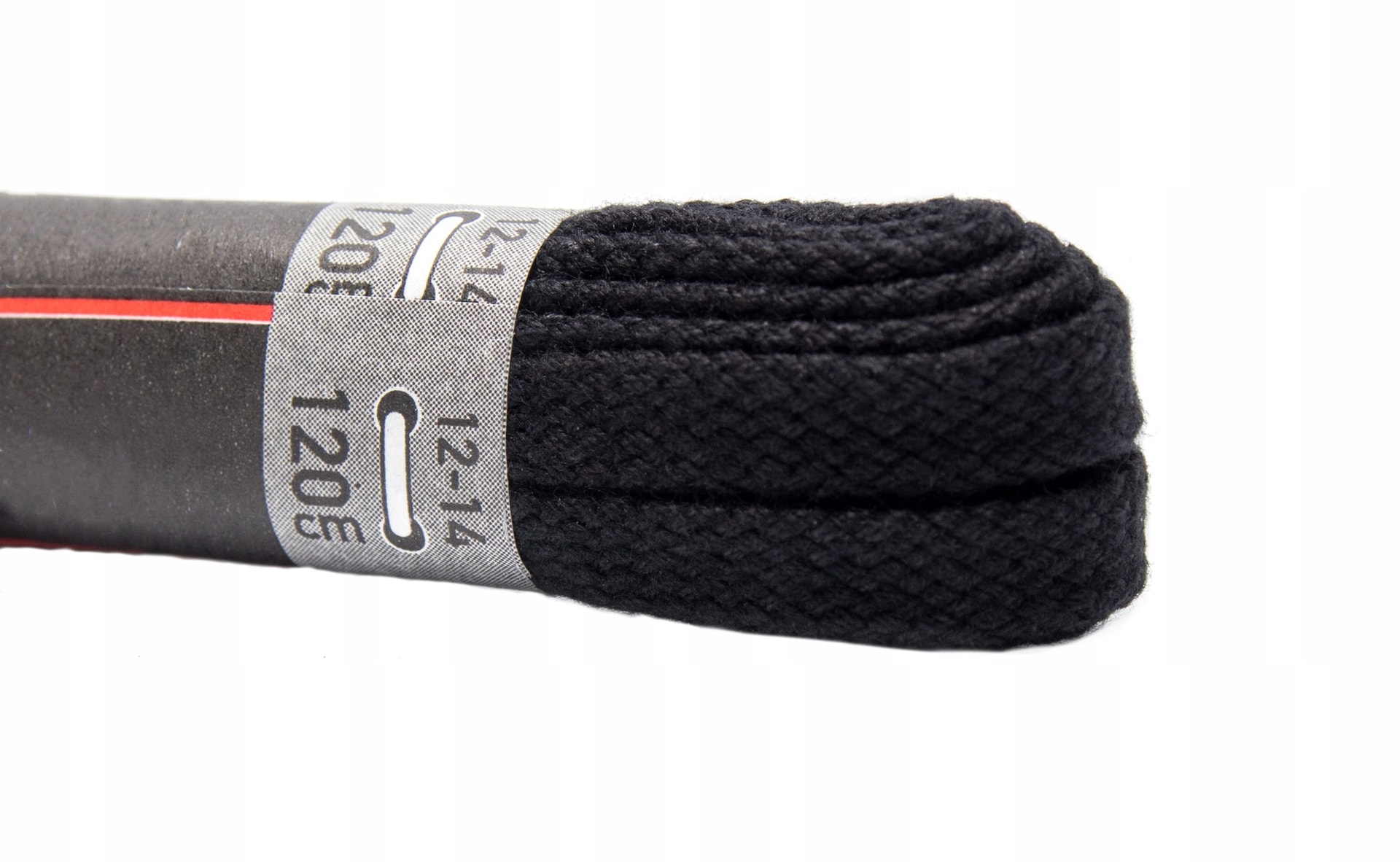 COCC Flat shoelaces black 90 cm - classic and durable