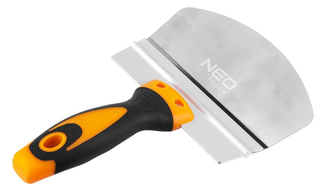 NEO TOOLS Bucket Scraper - stainless steel, ideal for plaster