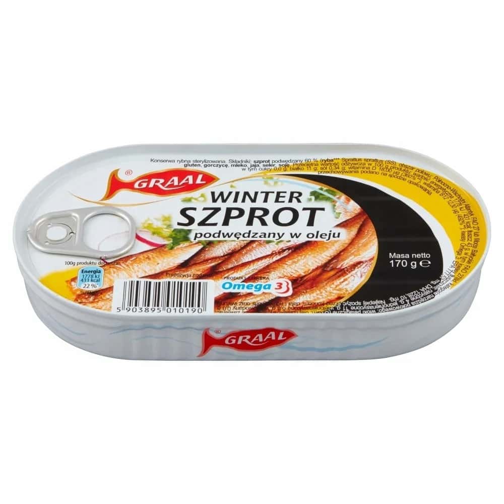 GRAAL Sprat Winter 170g - traditional taste for every occasion