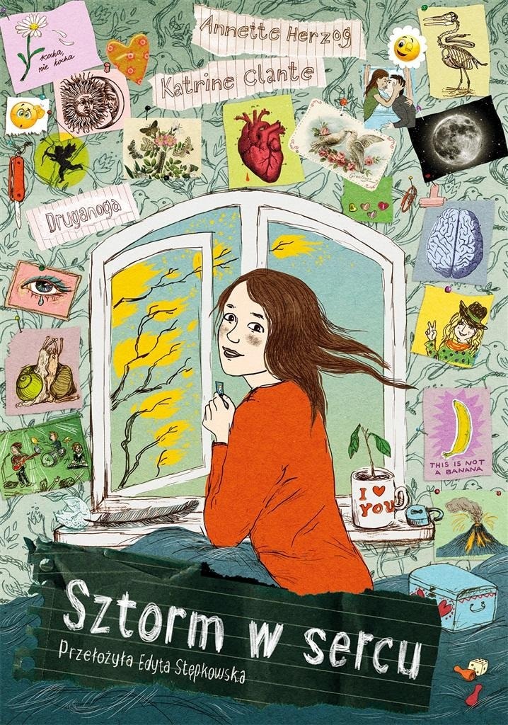Storm in the Heart - Annette Herzog - Graphic novel about first love