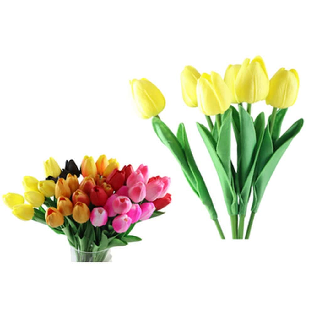 Single Tulip 34 cm - artificial flower for decoration