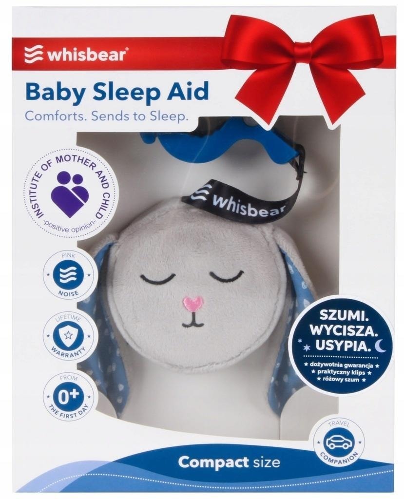 Whisbear Sound pendant Króliś Felek grey - perfect for a walk