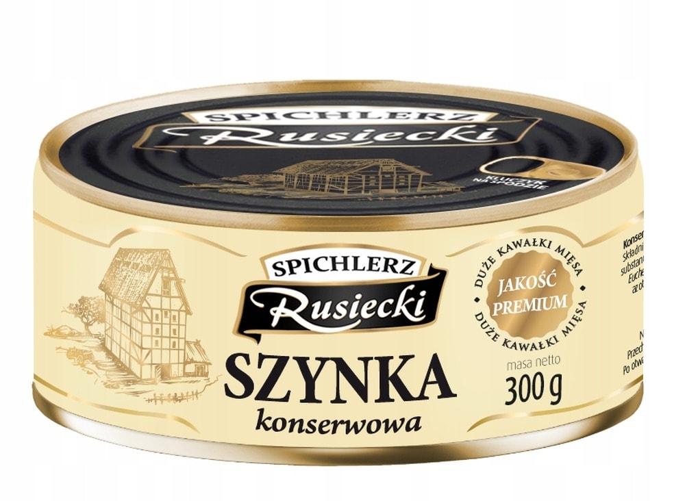 Spichlerz Ruski Canned Ham 300g - the taste of tradition in your home