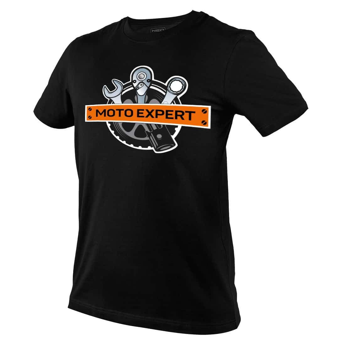 NEO T-shirt MOTO Expert with print, size XXXL