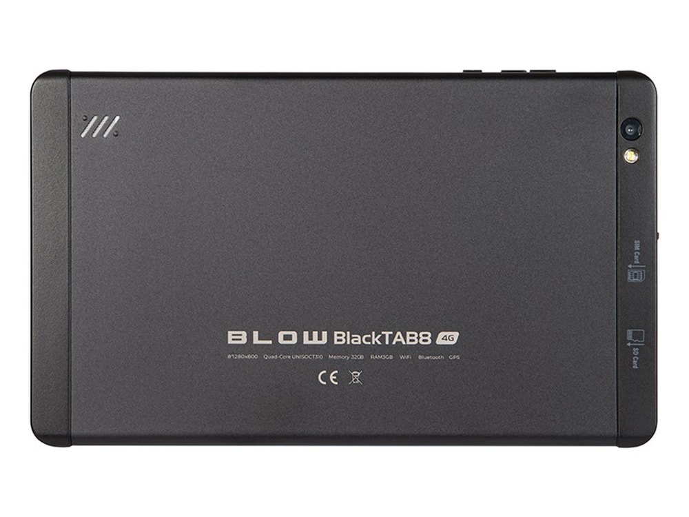 BLOW Tablet Blacktab8 - 3/32GB 4G LTE IPS - perfect for work and entertainment